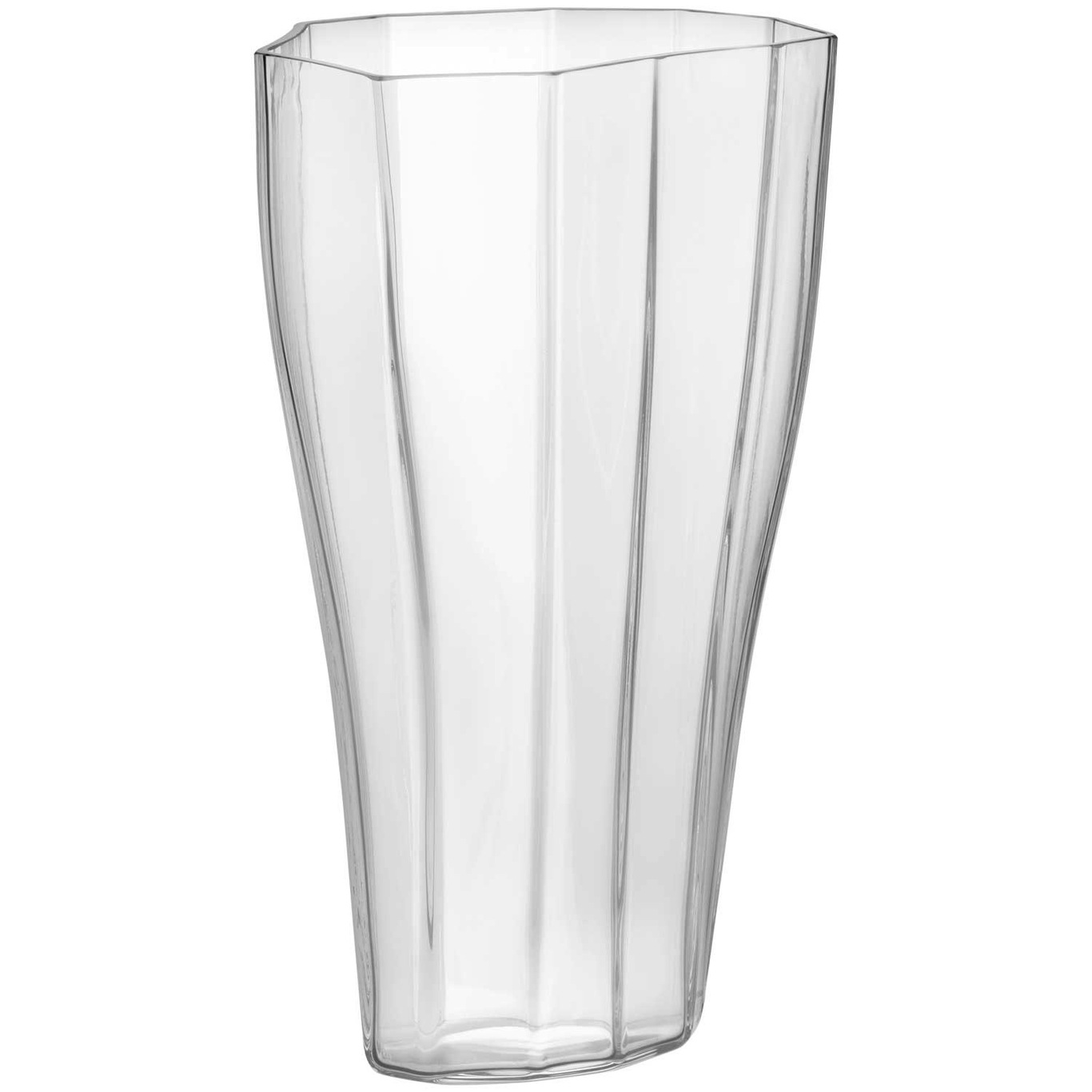 Reed Vase 30 cm, Clear