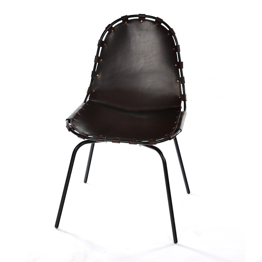 Stretch Chair, Mocca leather