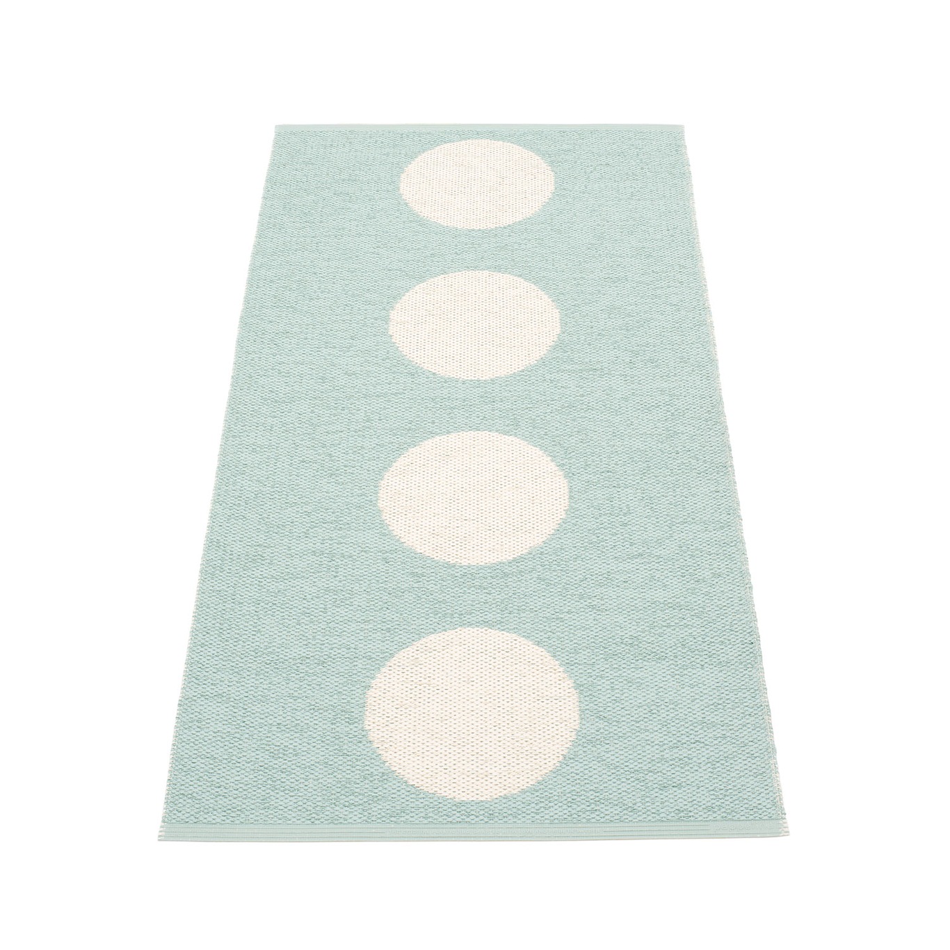 Vera One Doormat 70x150cm, Turquoise/Vanilla