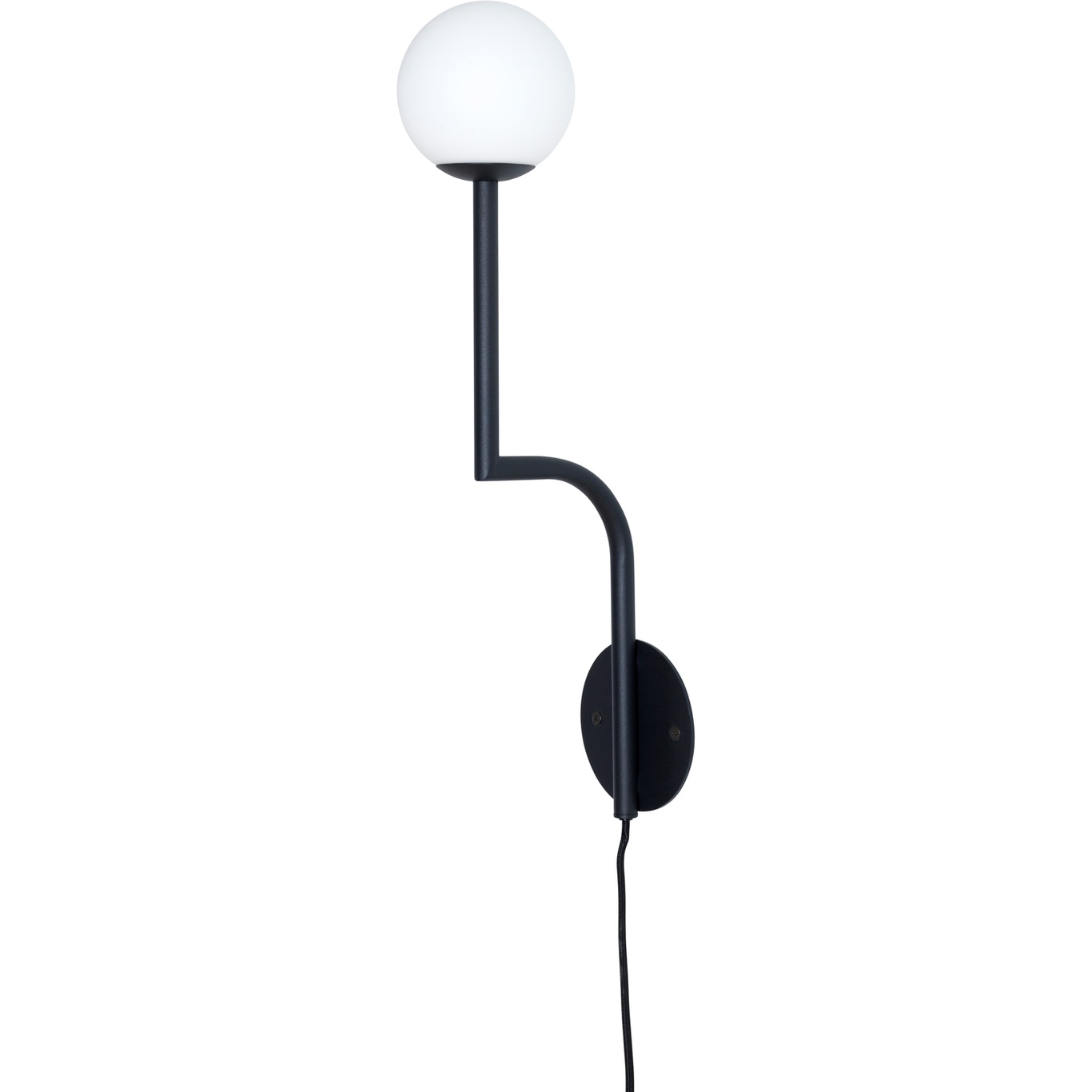 Mobil 46 Cable Wall Lamp, Black