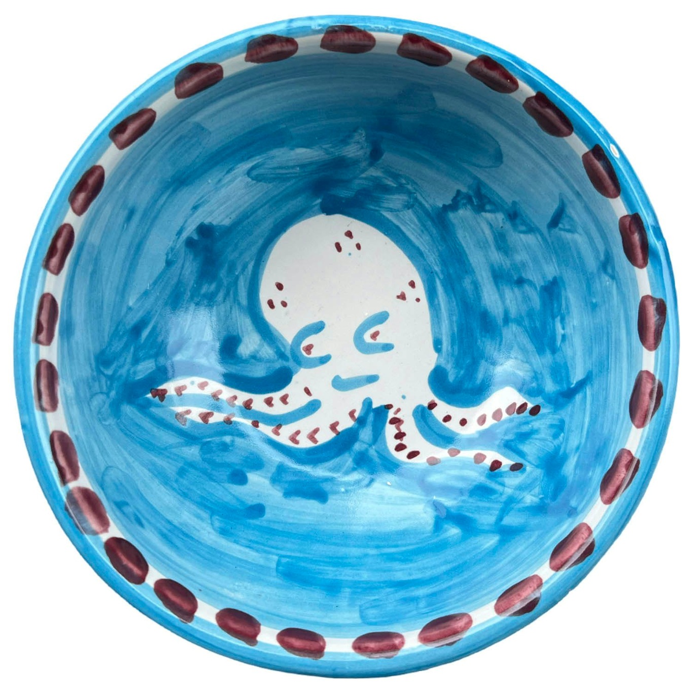 Amalfi Bowl 13 cm, Turquoise