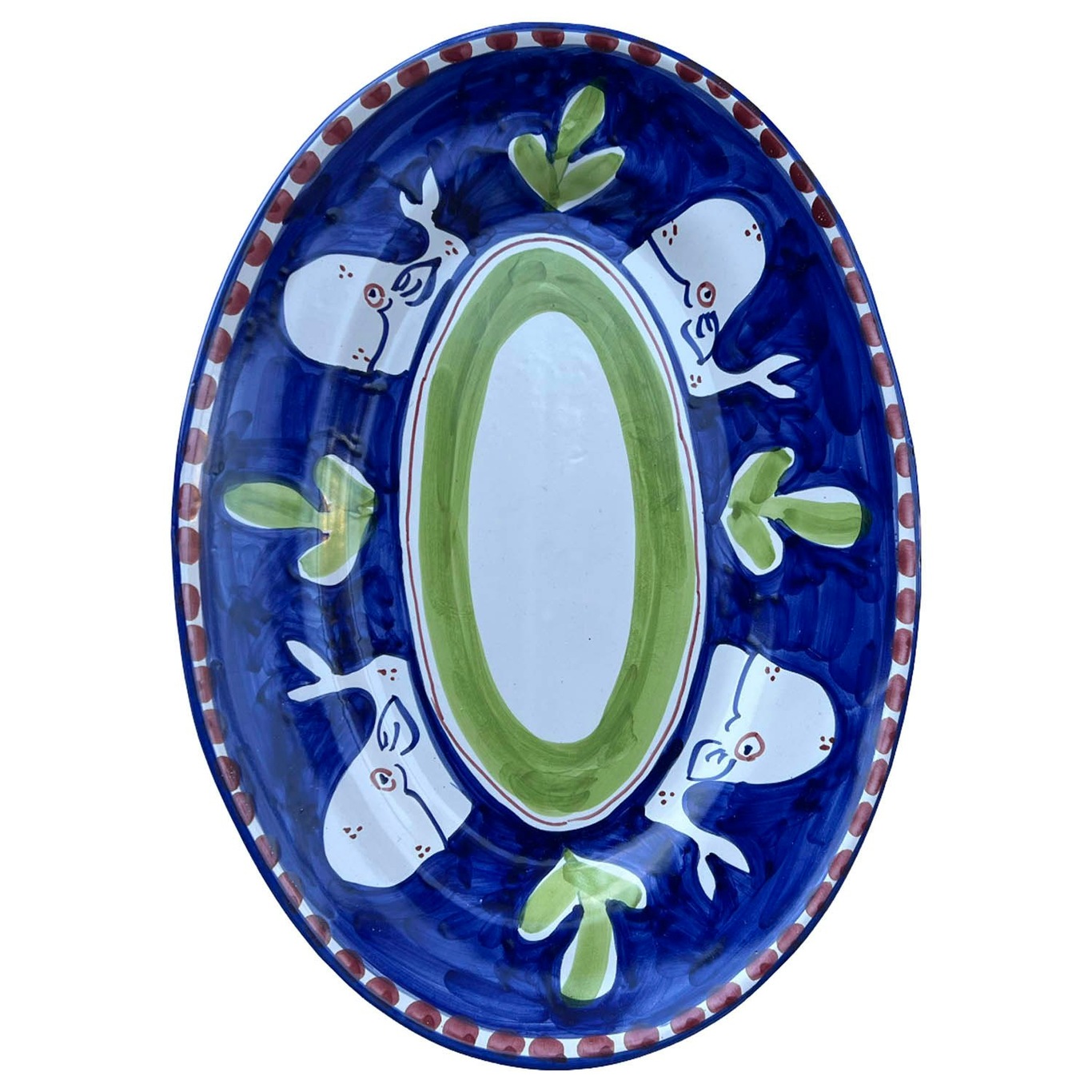 Amalfi Serving Dish 37 cm, Blue