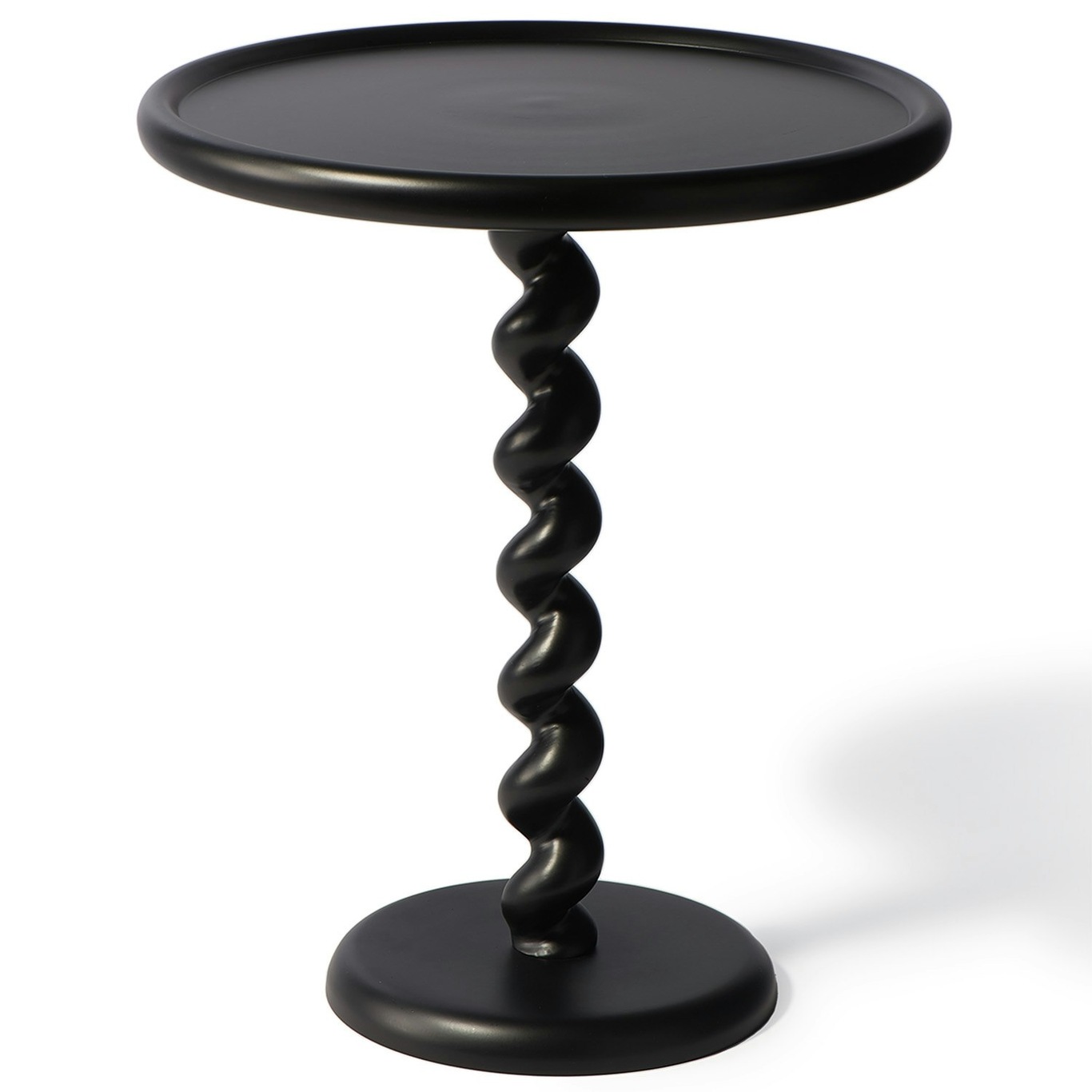 Twister Side Table, Black