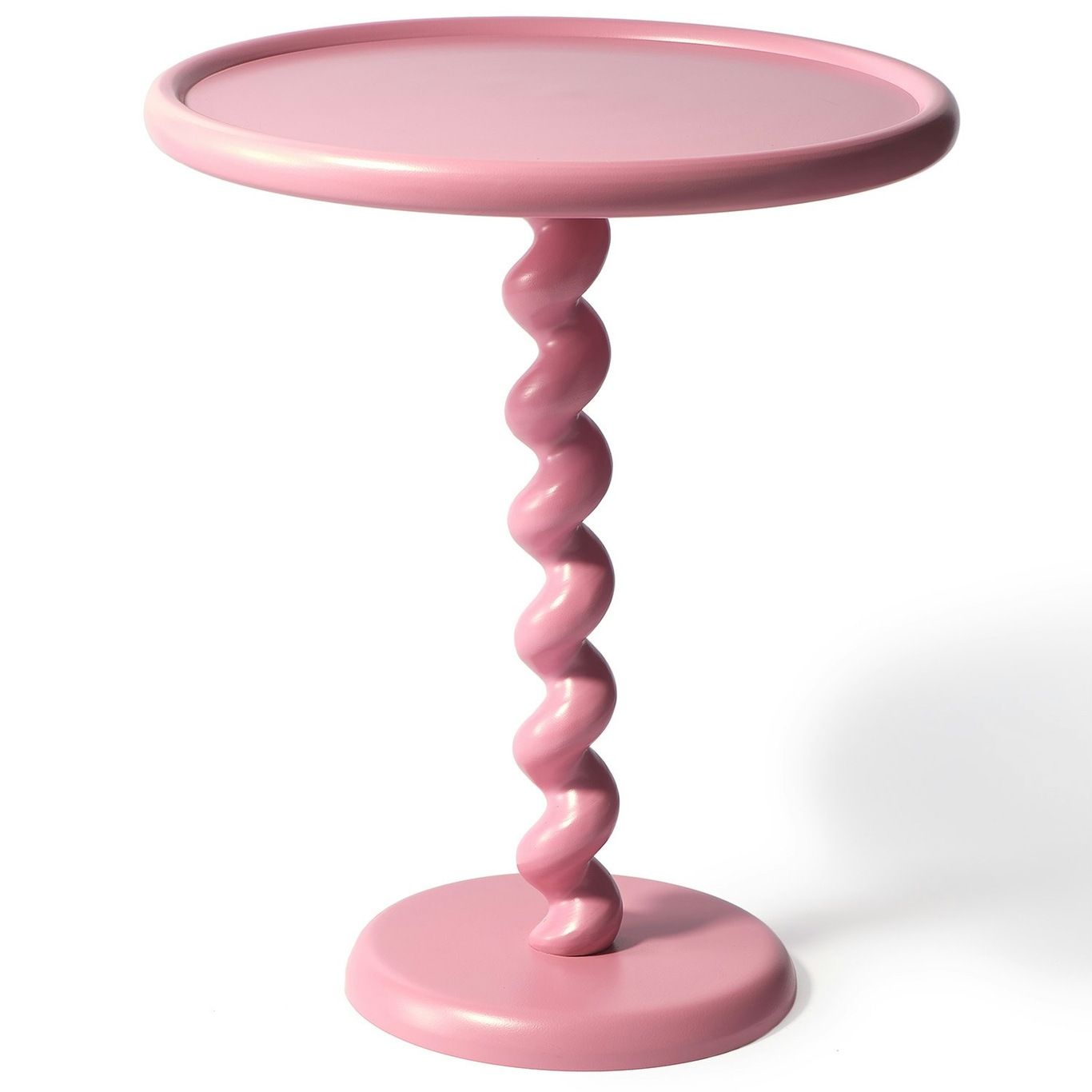 Twister Side Table, Pink