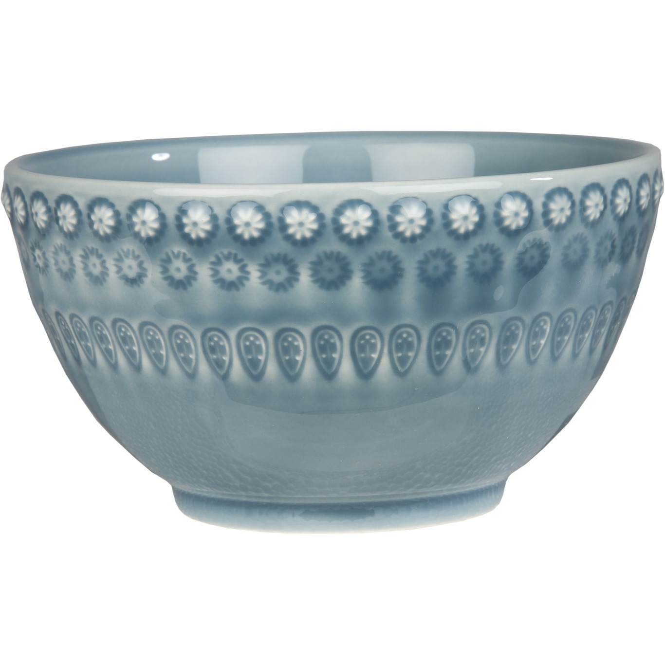 Daisy Bowl 35 cl 2-pack, Dusty Blue