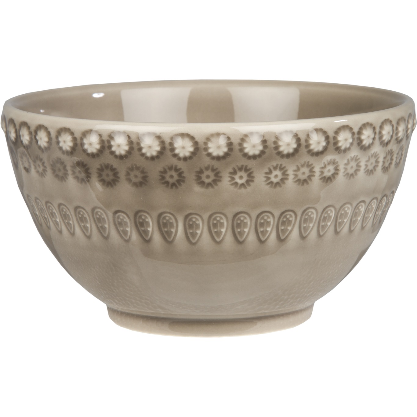 Daisy Bowl 35 cl 2-pack, Greige