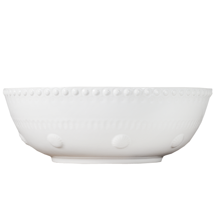 Daisy Salad Bowl 30 cm, White