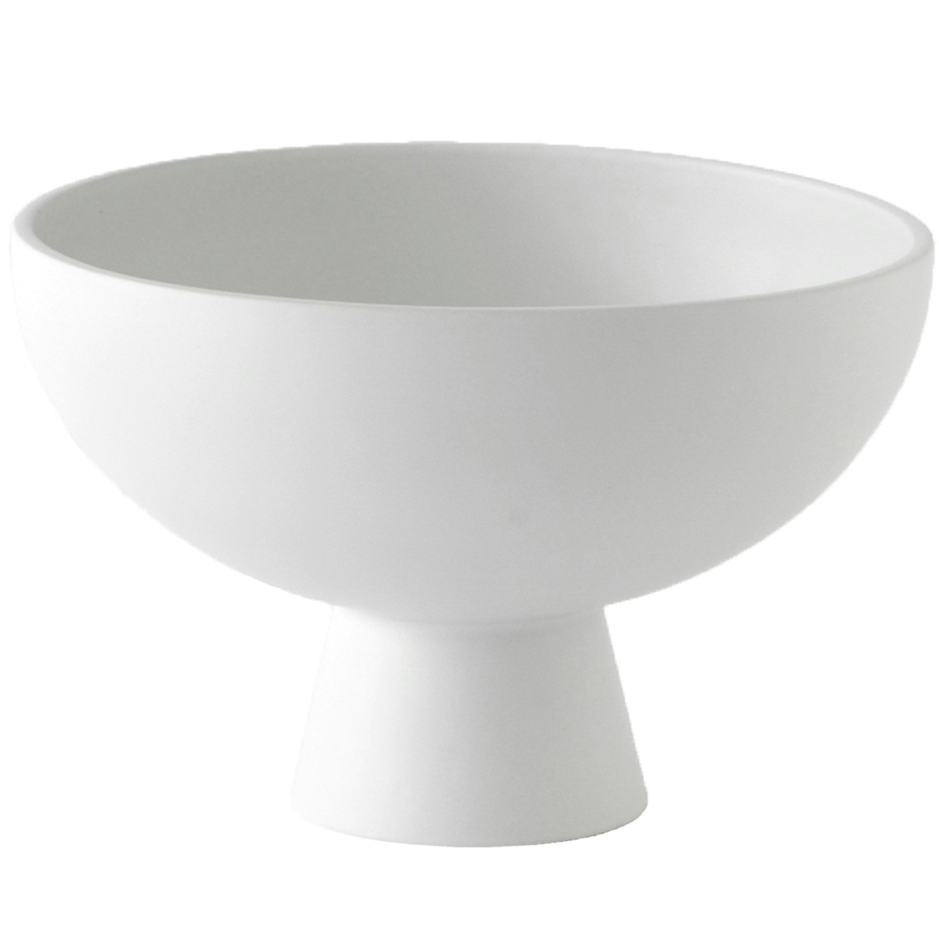 Strøm Bowl With Foot Ø19 cm, Vaporous Grey