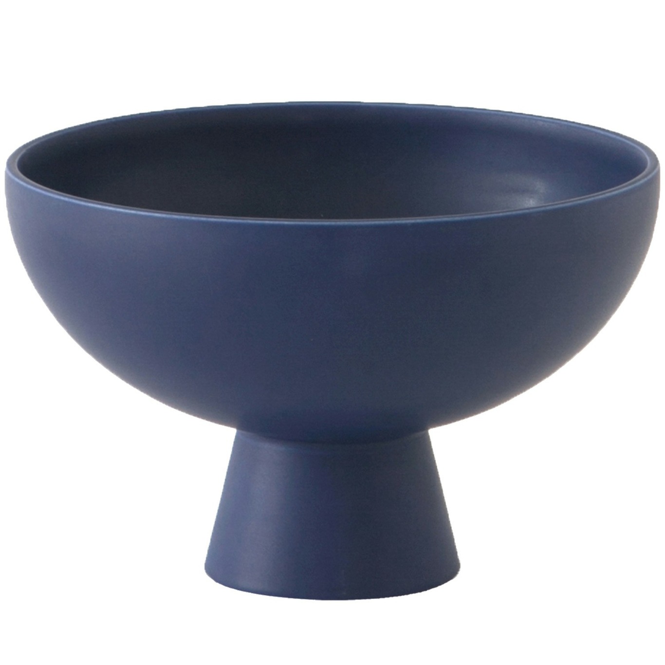 Strøm Bowl With Foot Ø15 cm, Blue