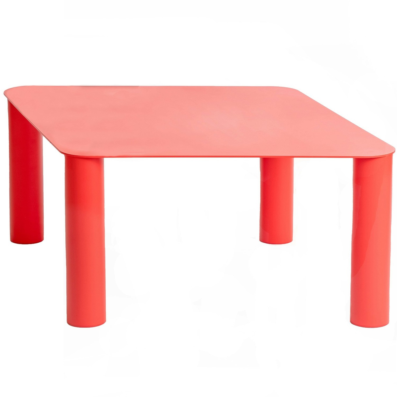 Pipeline Coffee Table, Red