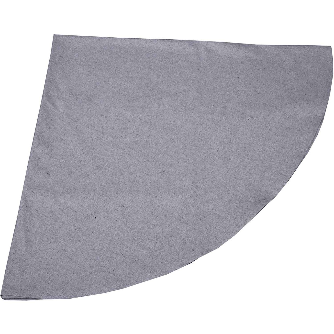 Hedvig Table Cloth Treated 160 cm Round Chambray, Grey / White