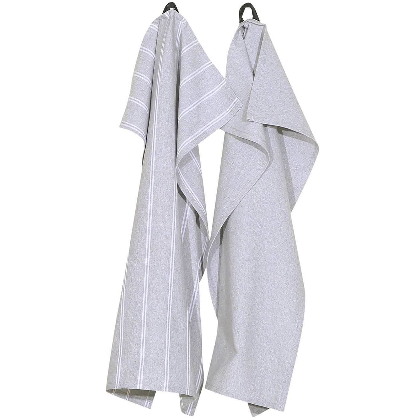 Agda Kitchen Towel 2-pack 50x70 cm, Grey