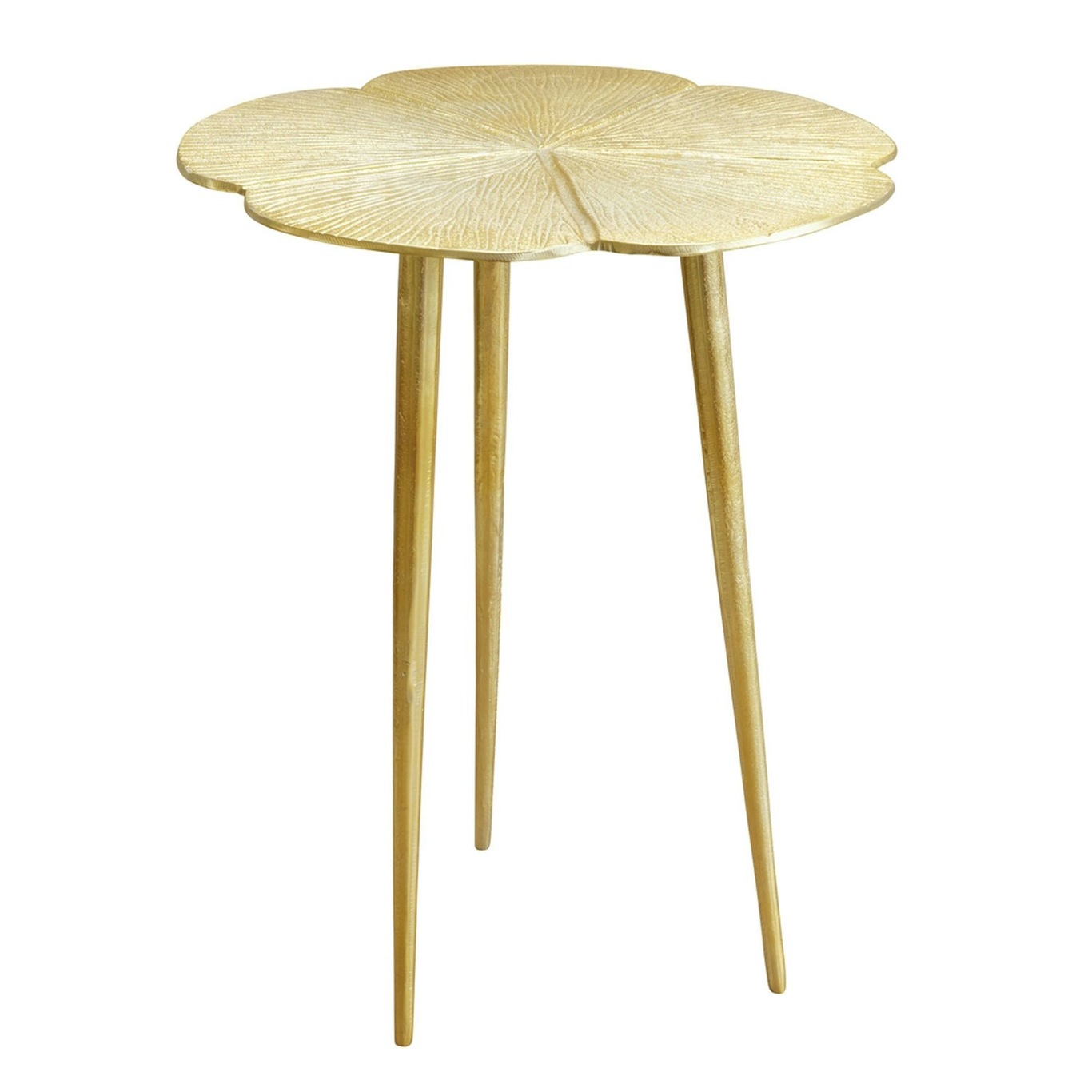 Clover Side Table Gold, 51 cm