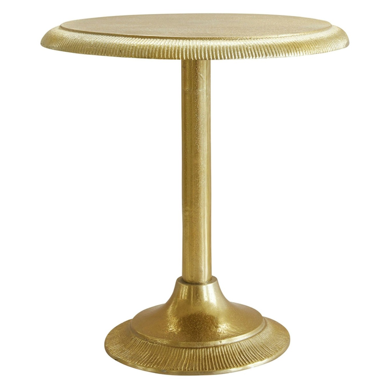 Round Side Table Gold, 41 cm