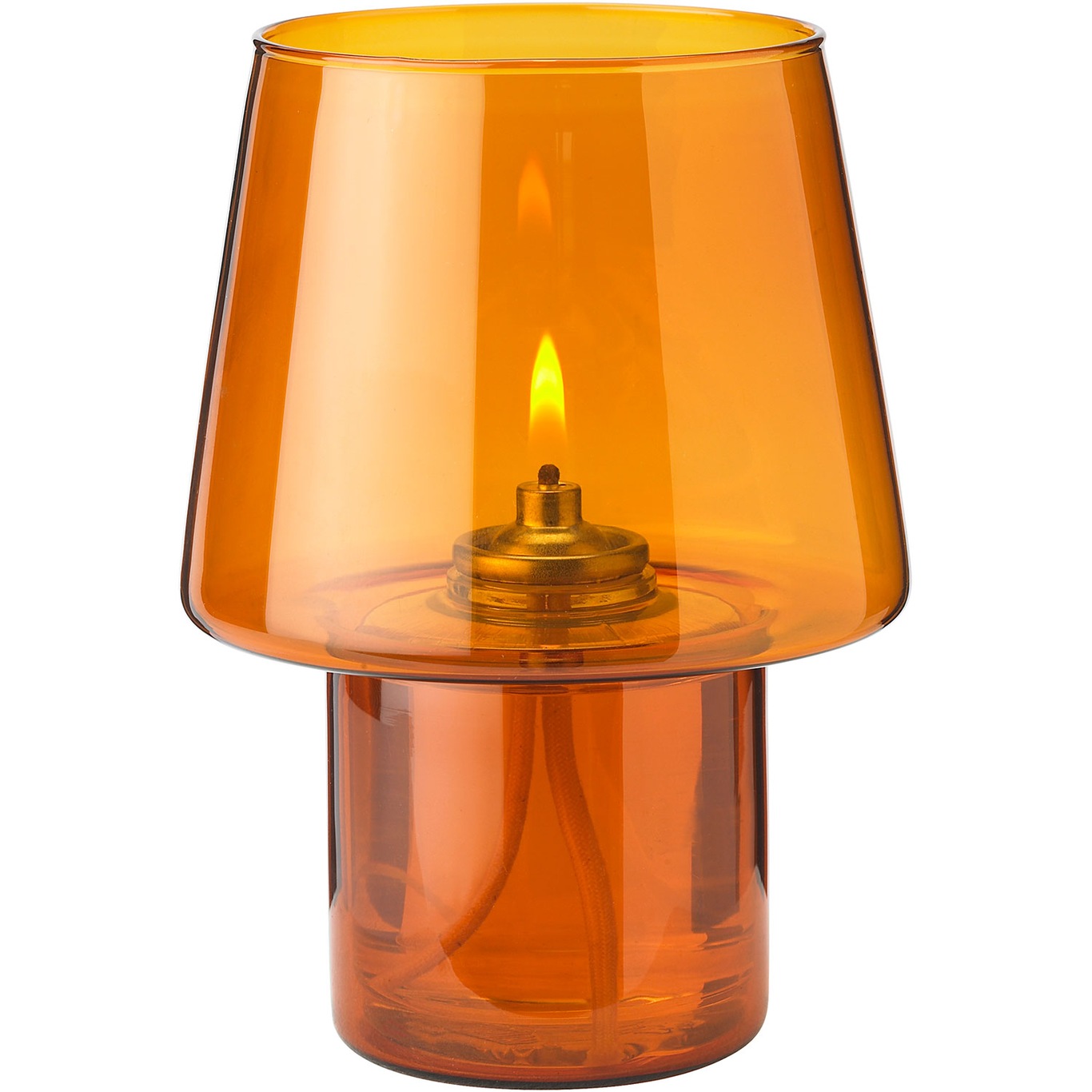 Viva Hurricane Oil Lamp, Amber