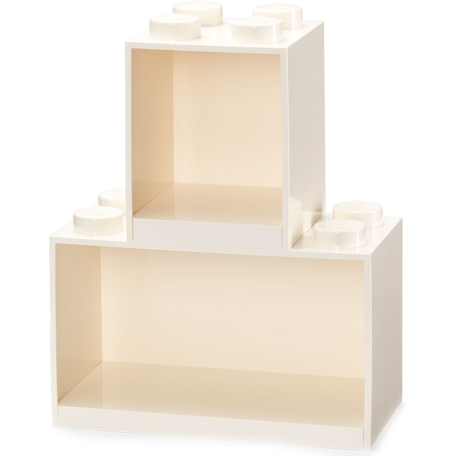 LEGO® Shelves 2-pack, White
