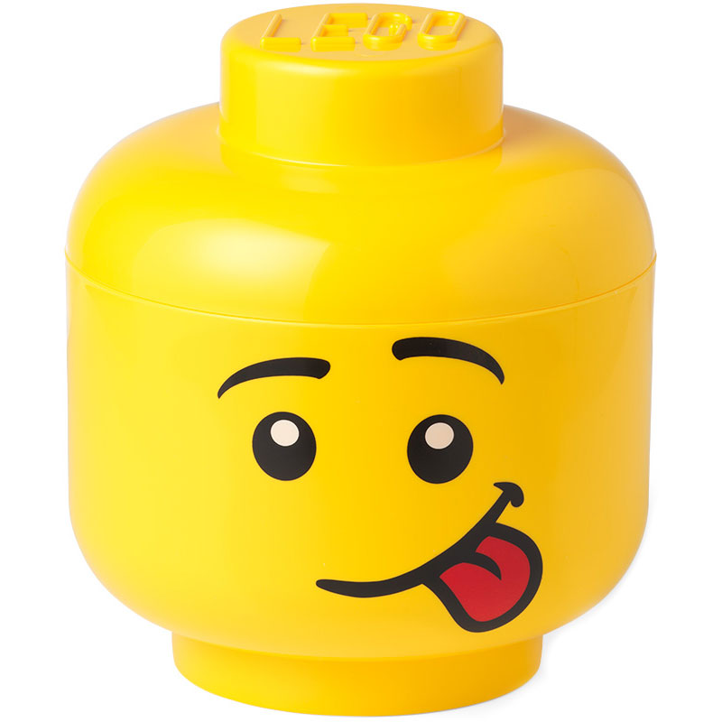 LEGO® Storage Box Head Small, Silly - Room Copenhagen @