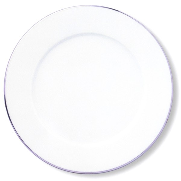 Corona Plate, White