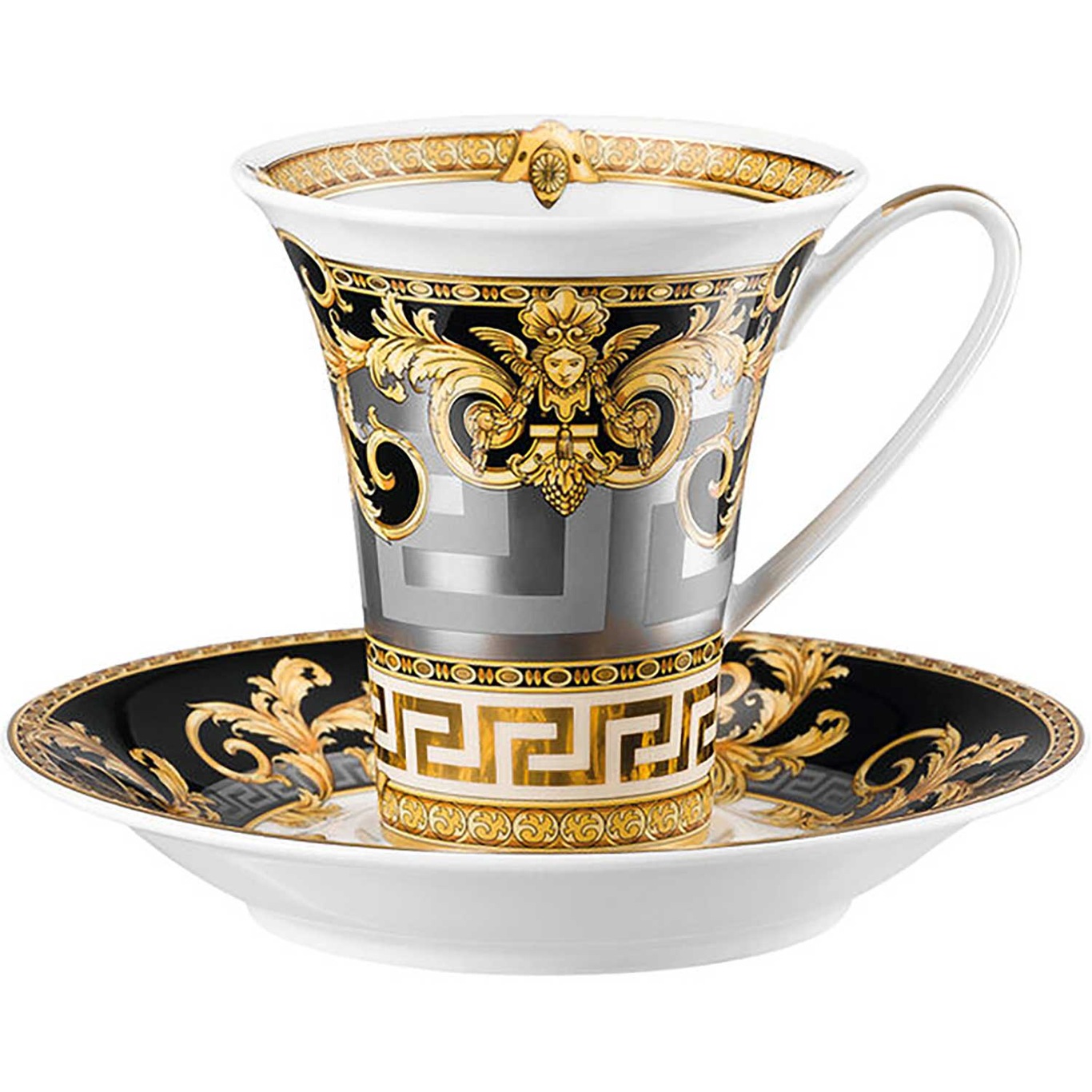Versace Prestige Gala Coffee Cup With Saucer