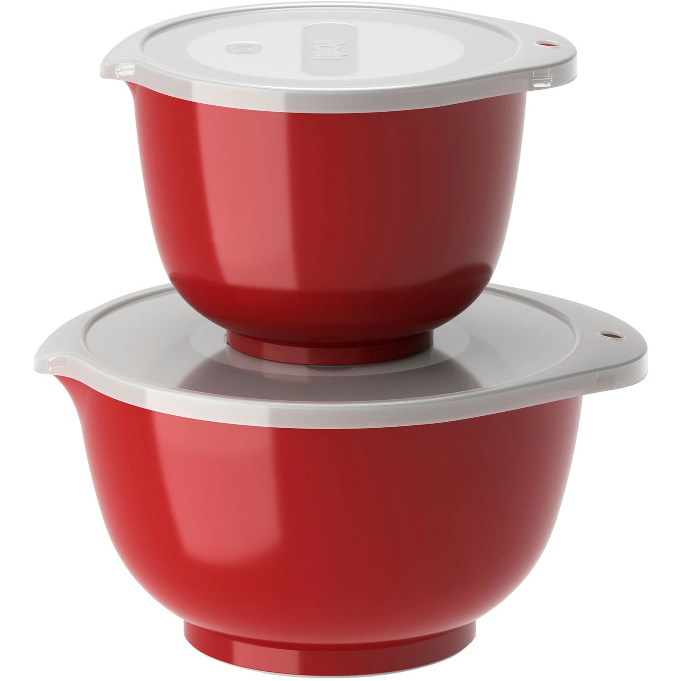 Margrethe Bowls 1,5 & 3 L, Red