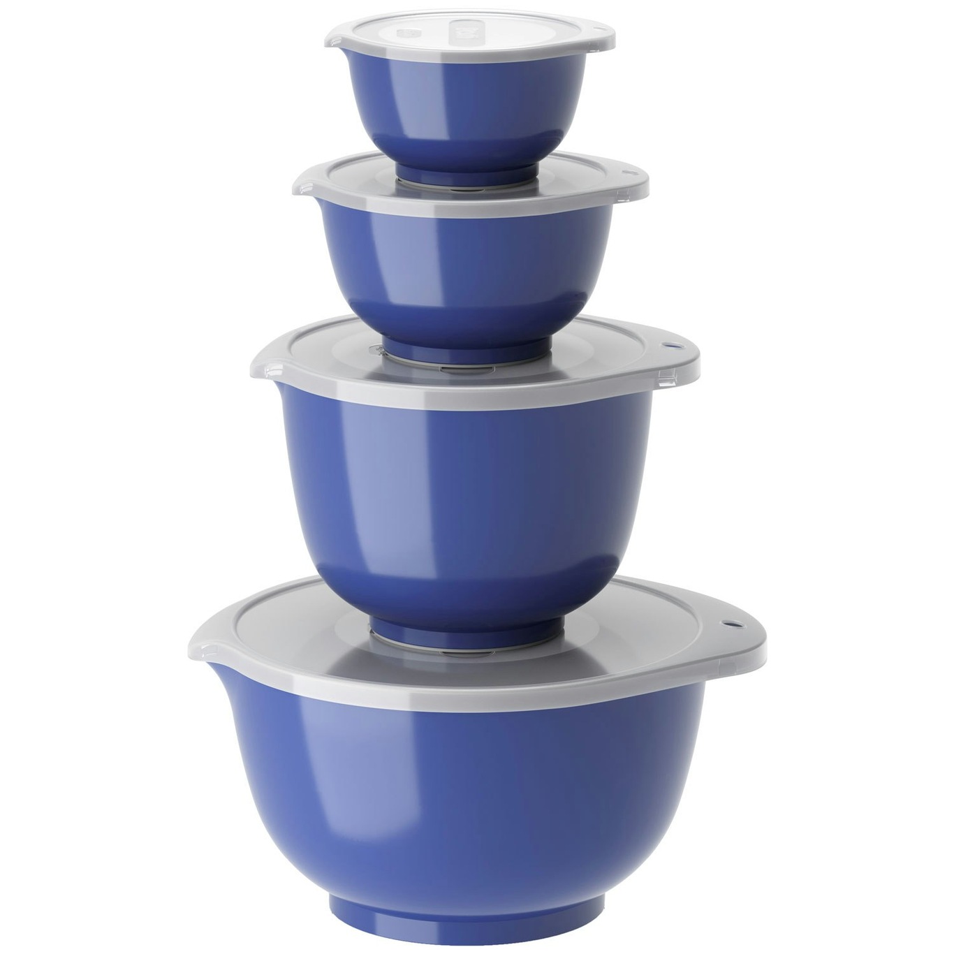 Margrethe Bowls 4 Pieces, Electric Blue