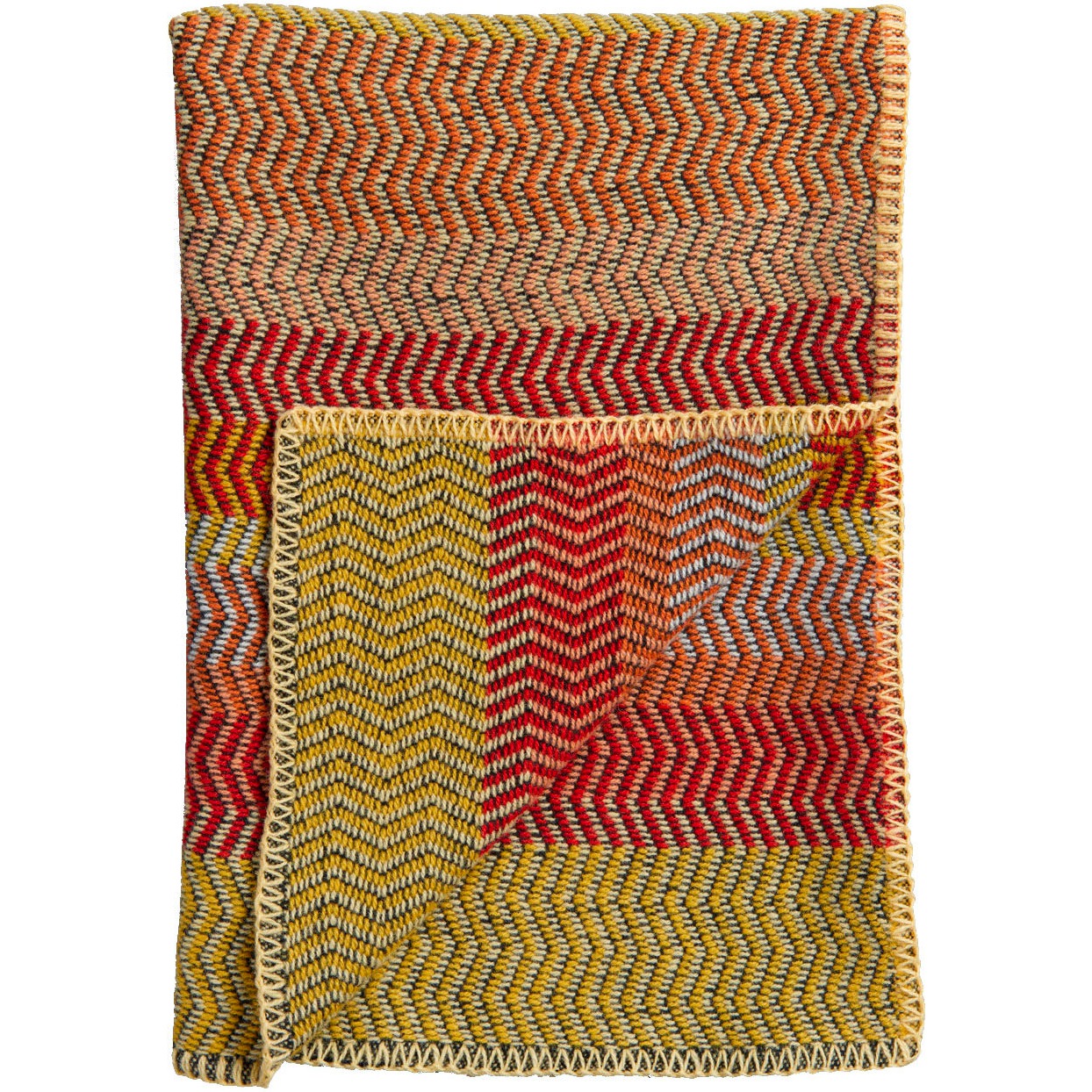 Fri Wool Plaid 150x200 cm, Summer Red