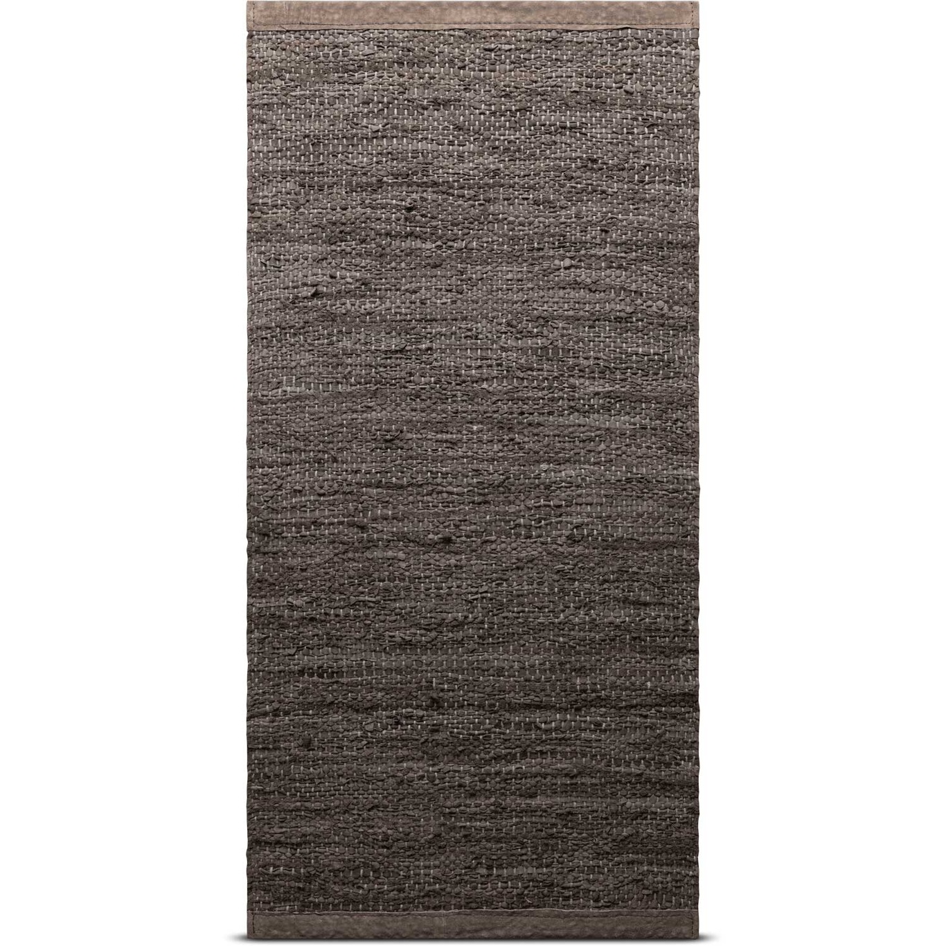 Leather rug 75x300cm, Wood