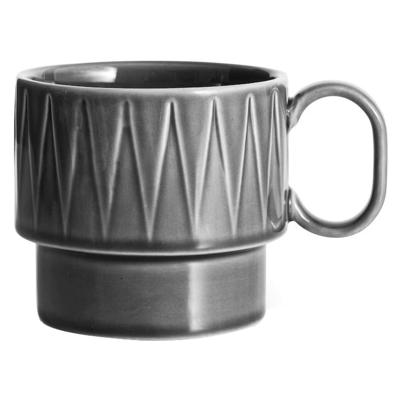 Coffee & More Tea Cup 40 cl, Grey
