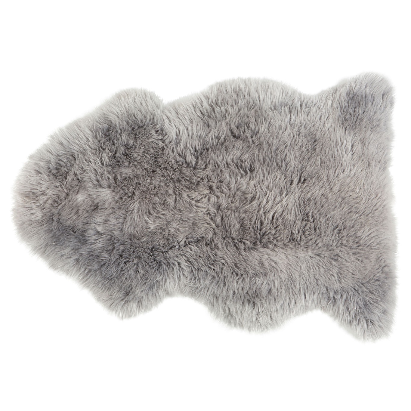 Linn Long-haired Sheepskin 100x60cm, Grey