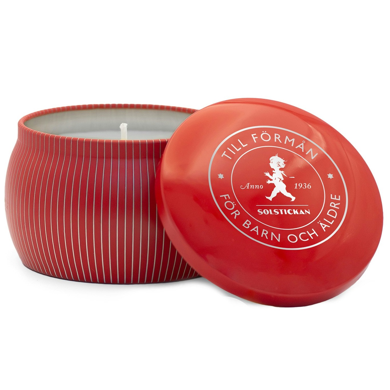Scented Candle Kanel & Apelsin, Red