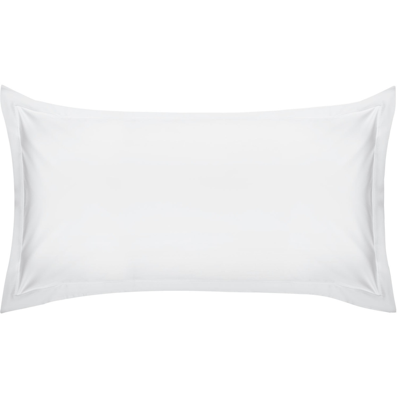 Spirit Pillowcase With Embroidery 2-pack 50x90 cm, Pure White