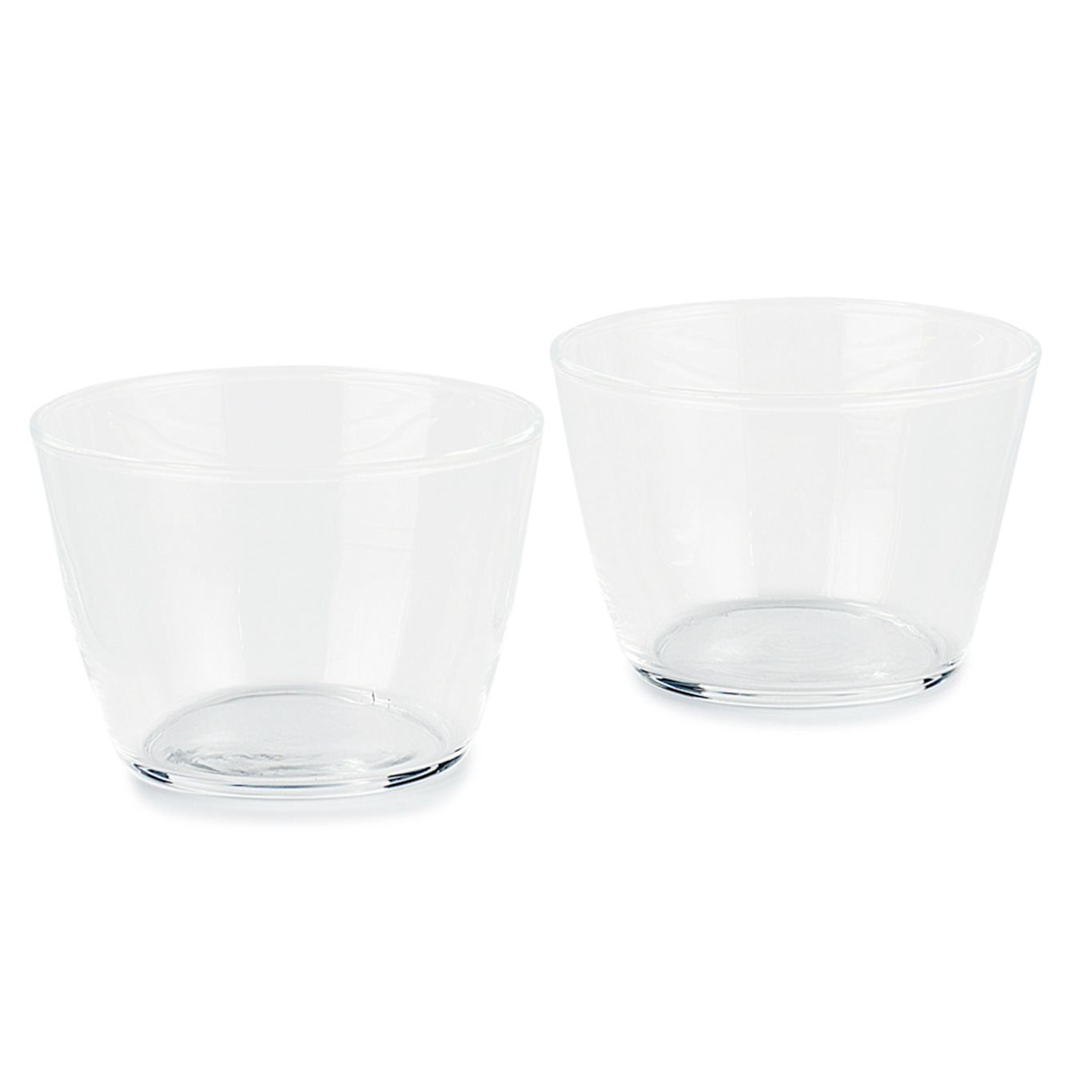 Double Up Drinking Glasses Clear 2-pack