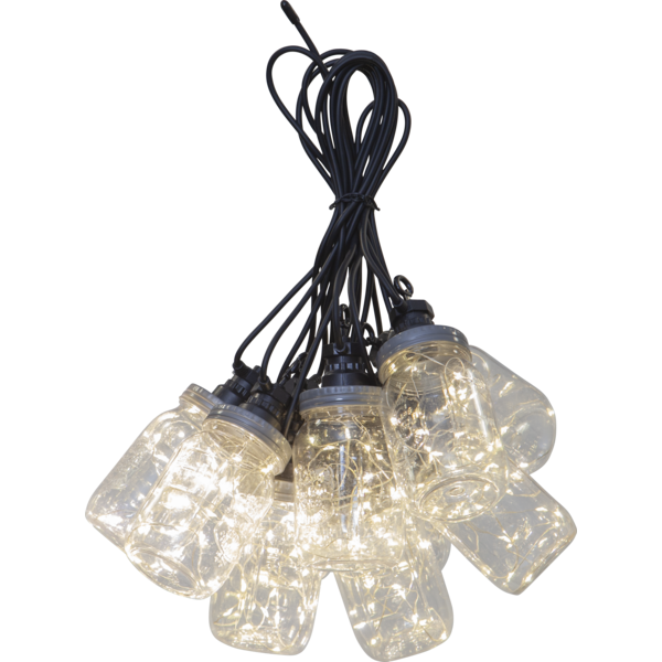 Circus Bottle String Light, Clear