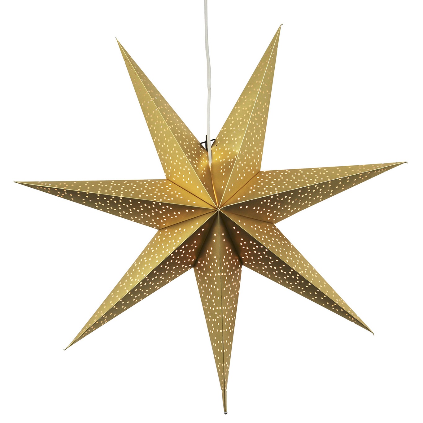Dot Christmas Star 70cm, Gold