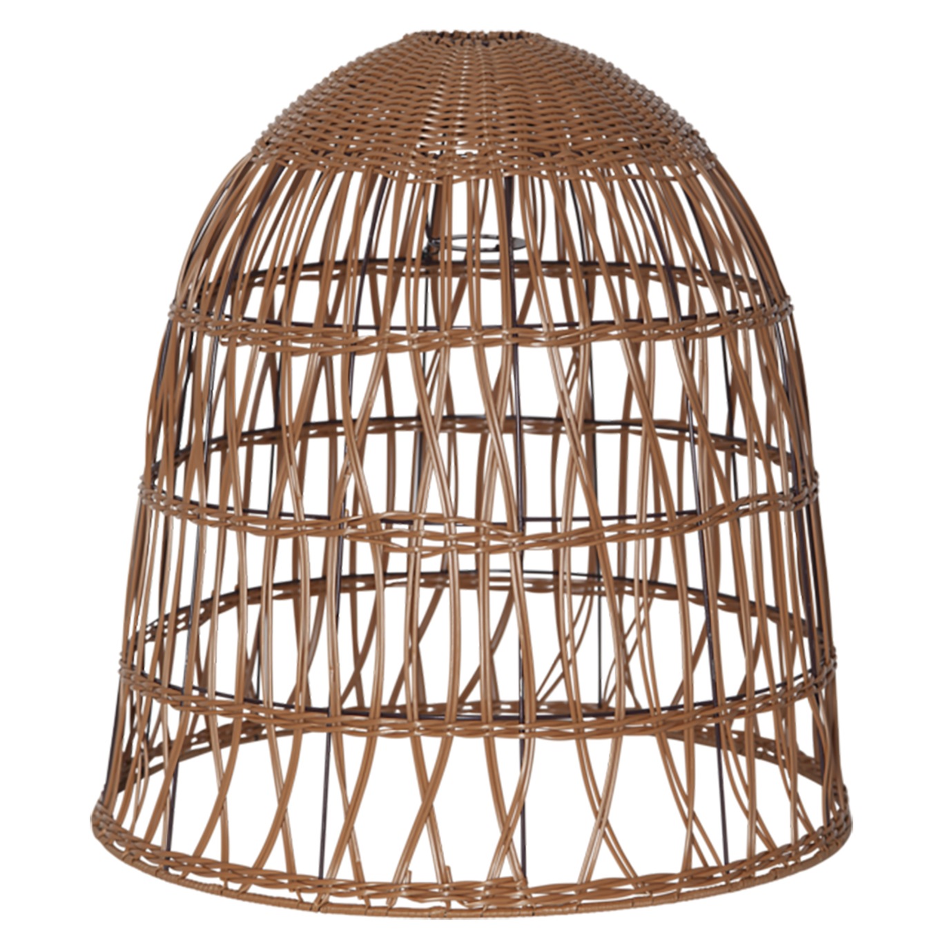 Knot Lampshade 50 cm, Brown