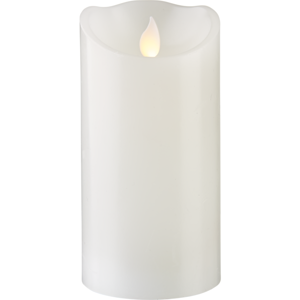 M-Twinkle Pillar Candle LED, 15 cm