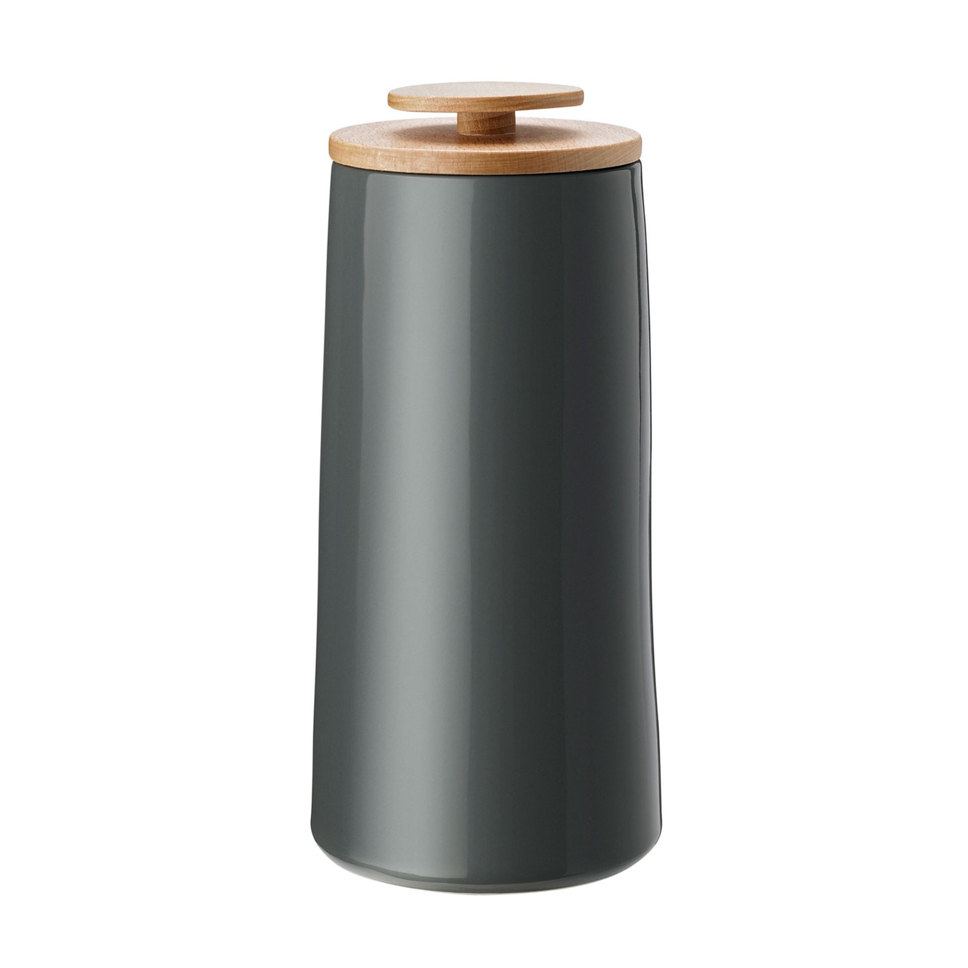 Emma Coffee Jar/Storage Jar 500 g, Dark Grey