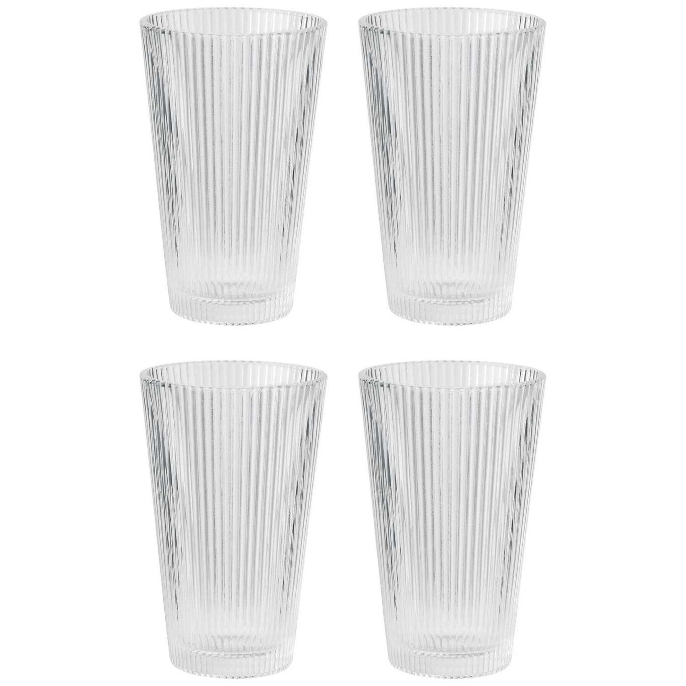 Pilastro Drinking Glass 35 cl, 4-pack
