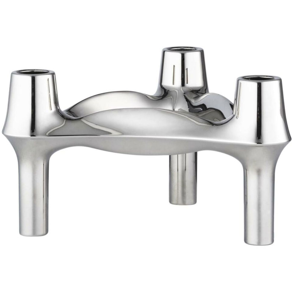 BMF Candle Holder, Chrome