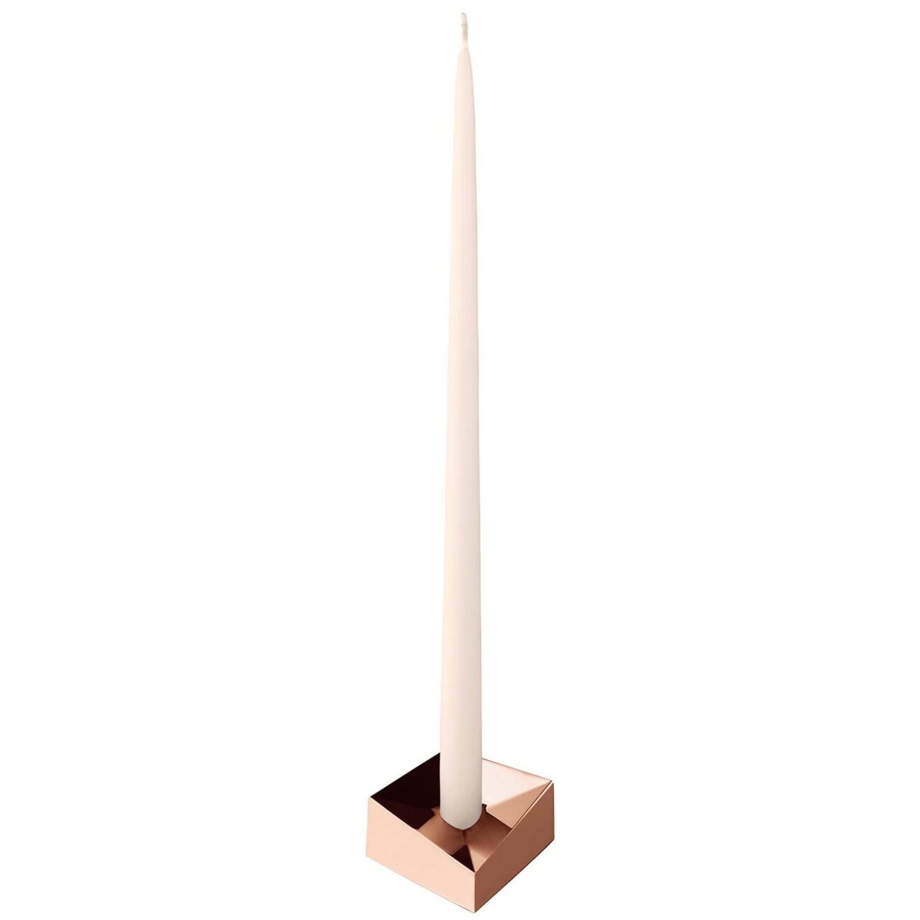 Reflect Candle Holder Small, Rose Gold