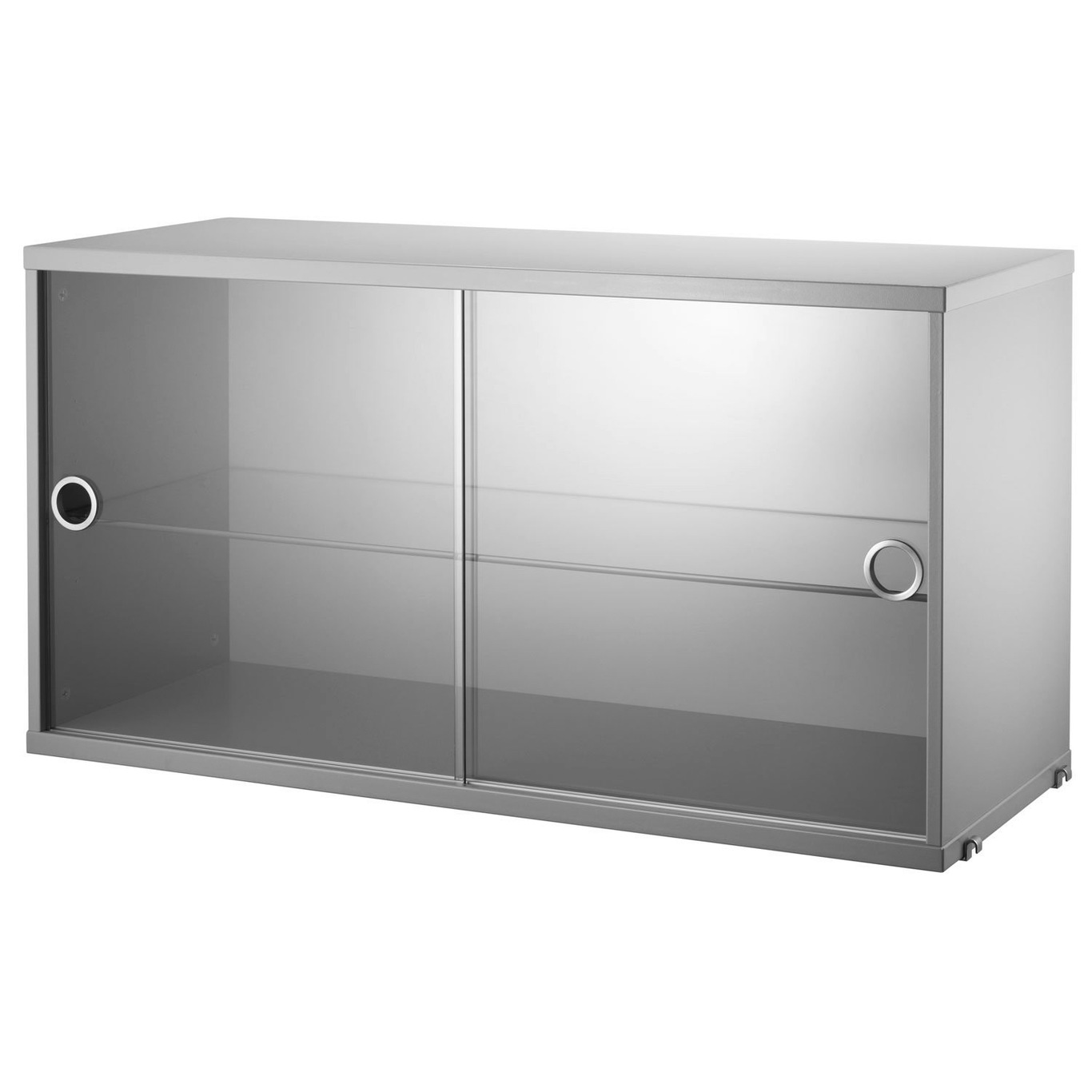 String Display Cabinet 30x78 cm, Grey