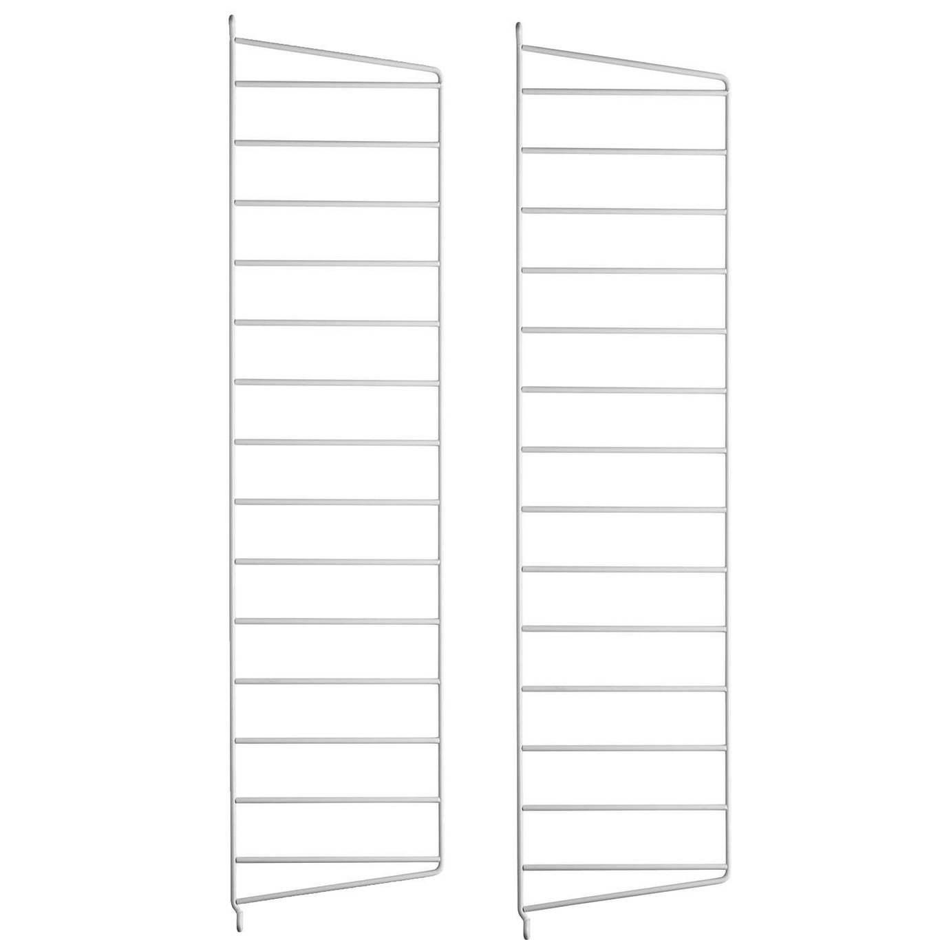 String Panels 20x75 cm 2-pack, White