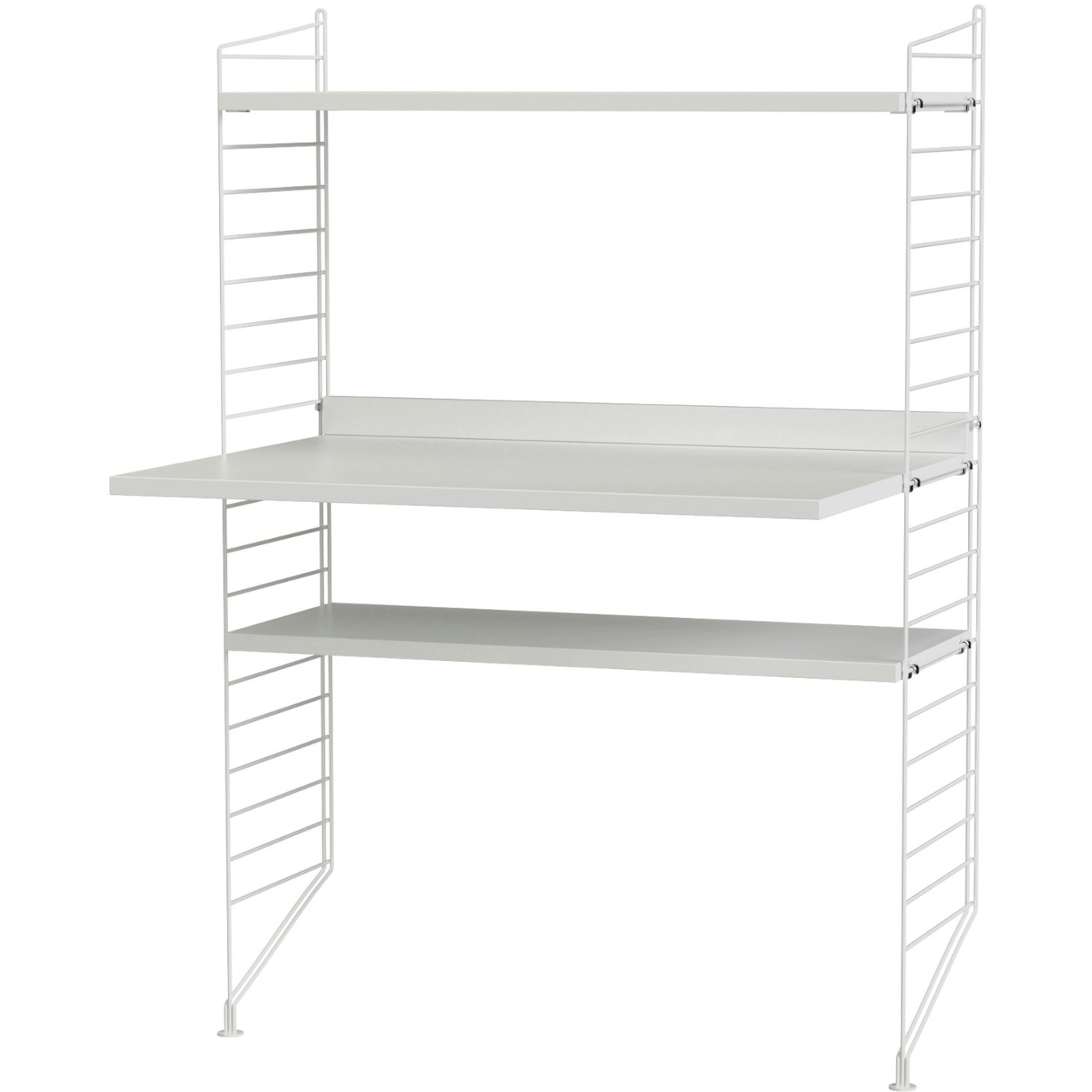 String Shelf Combination H Workplace, White