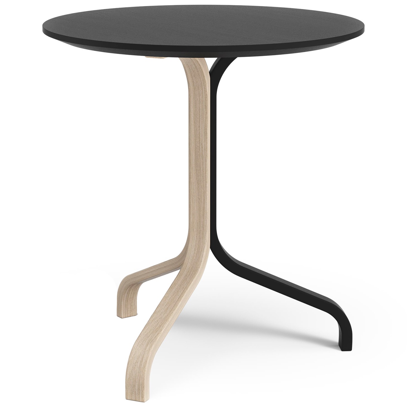 Lamino Duality Side Table, Black Stained