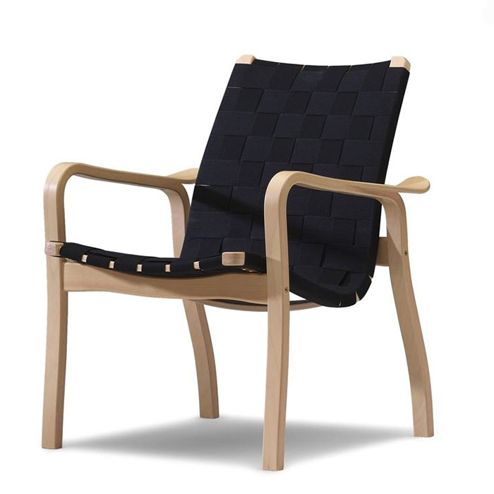 Primo Chair Low Back, Beech/Black
