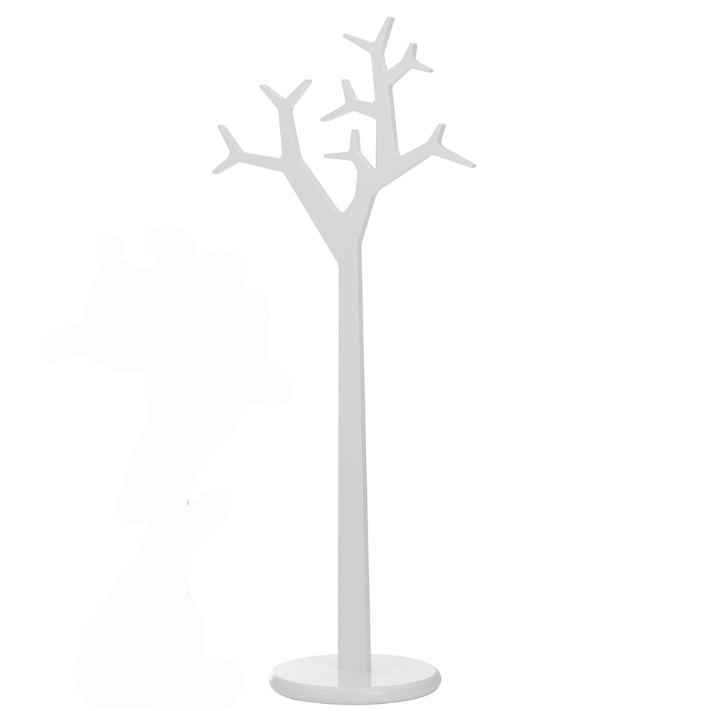 Tree Coat Stand 194 Cm White Swedese, White Coat Stand With Seat