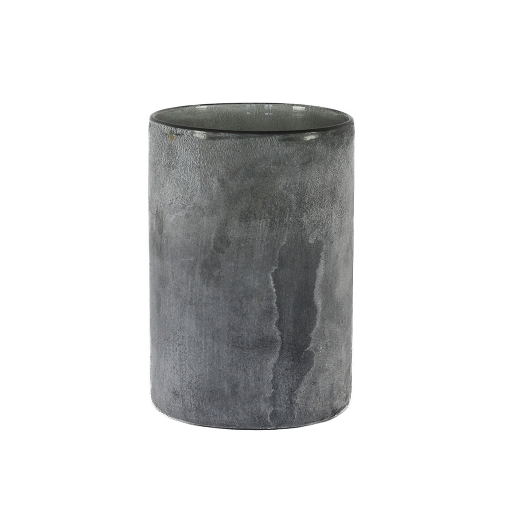 Frost Candleholder L, Grey