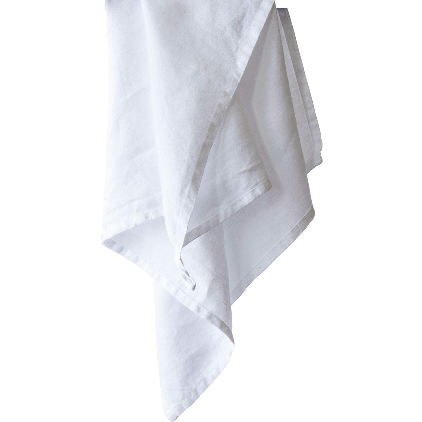 Linen Kitchen Towel 50x70 cm, Bleached White