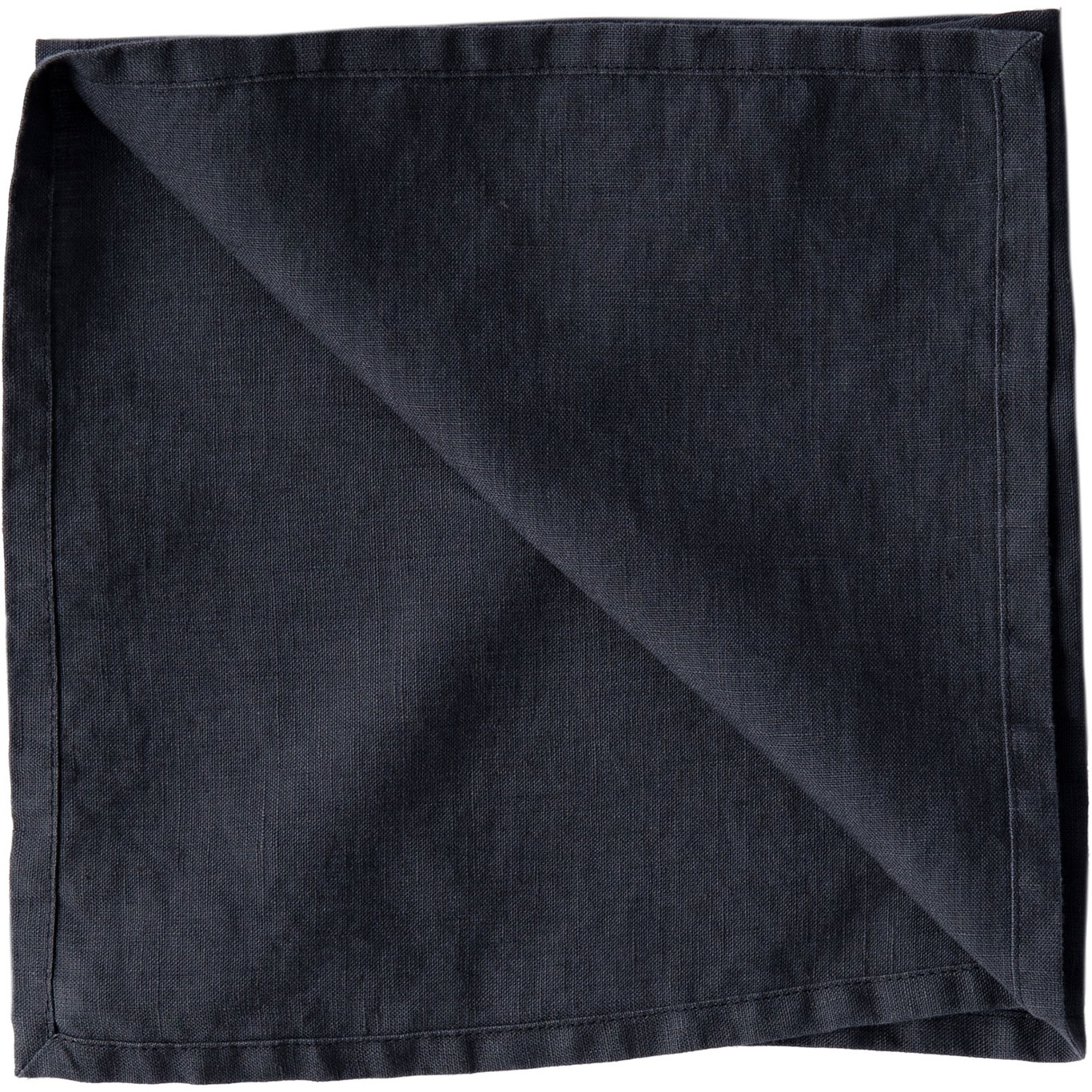 Linen Napkin 45x45 cm, Night Blue
