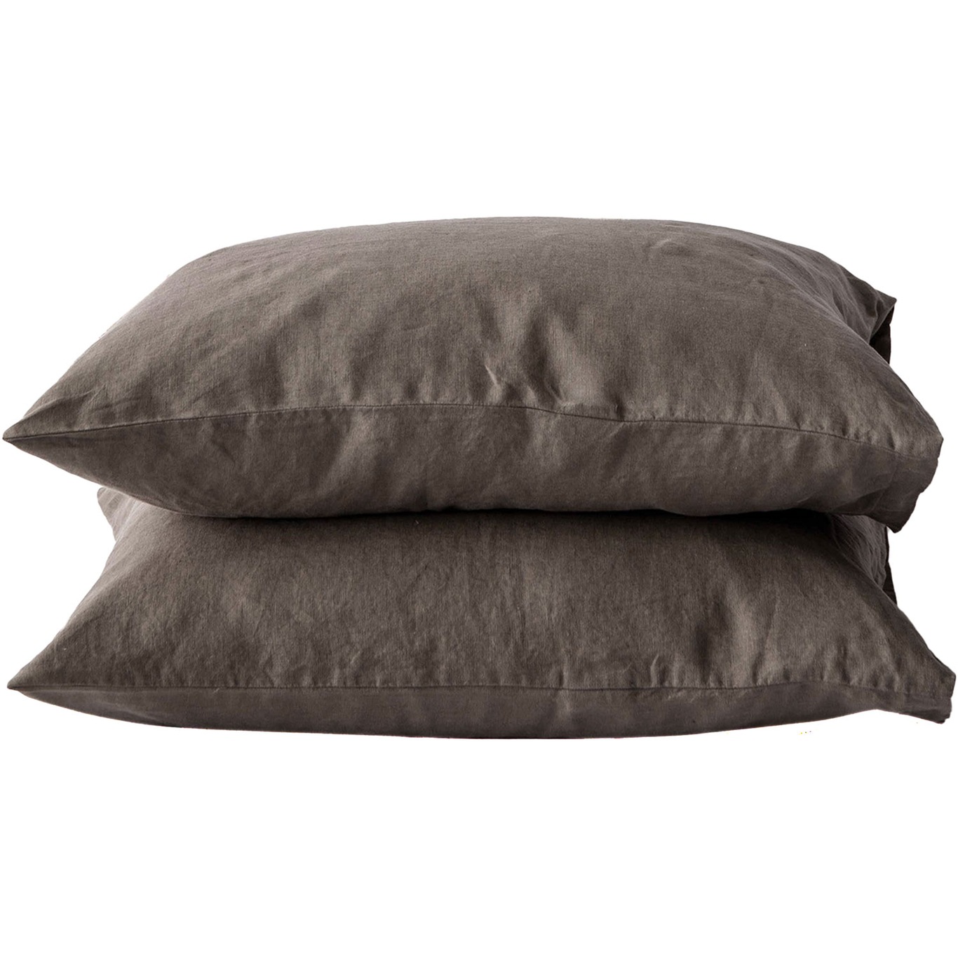 Linen Pillowcase 50x60 cm 2-pack, Taupe